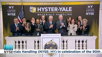 Hyster-Yale Materials Handling (NYSE: HY) Rings The Opening Bell®