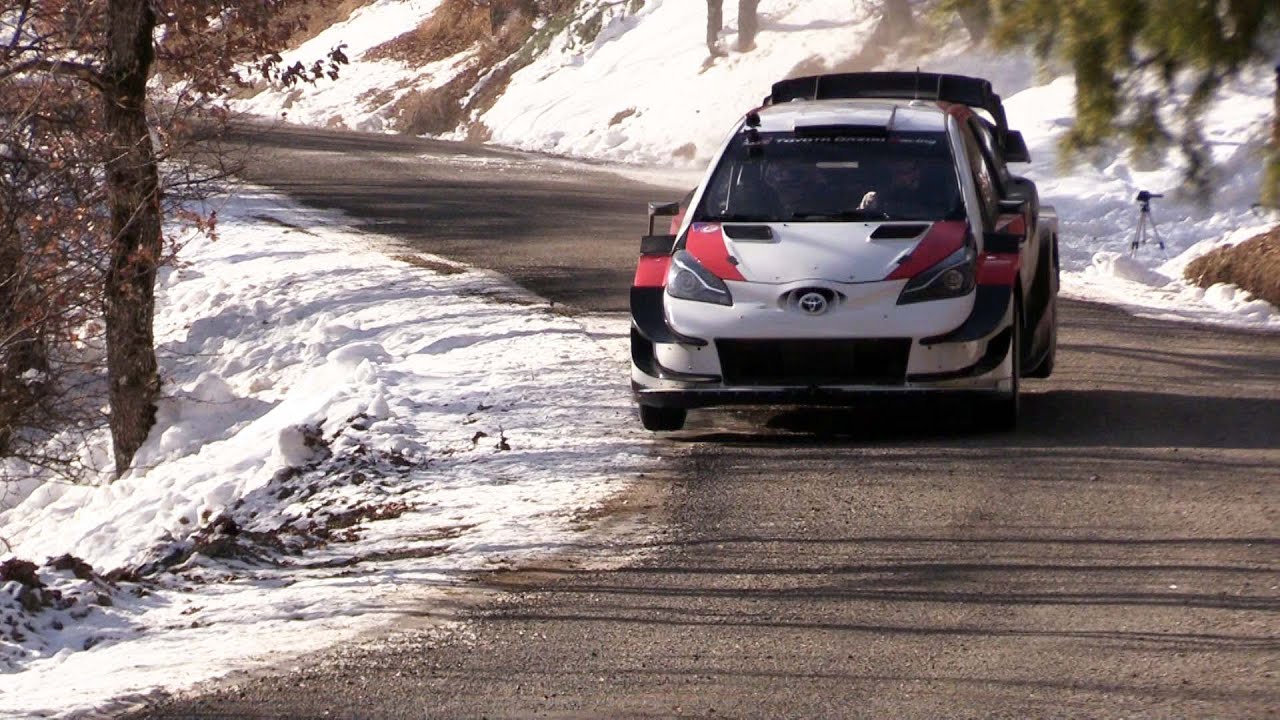 Test Rallye Monte Carlo 2021 Sébastien Ogier Toyota Yaris WRC