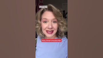 iPhone Hack - Easy Unsubscribe from Email #shorts