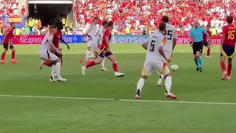 ملخص مباراة اسبانيا و المانيا 2 1     أهدف اسبانيا و المانيا اليوم     ملخص كامل
