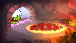 noms try different food learn english with om nom educational cartoon