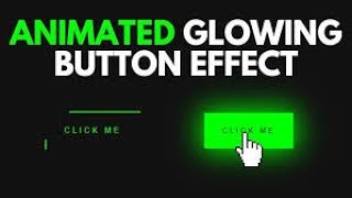 CSS Glowing Button Tutorial | Step-by-Step with Animation