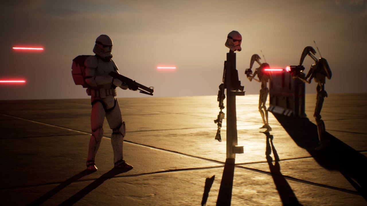 STAR WARS THE CLONE WARS FAN GAME - Buggy AI