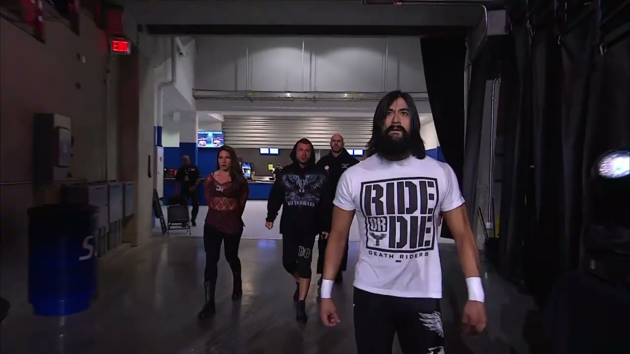 Death Riders Entrance: AEW TailGate Brawl  Oct.18,2025