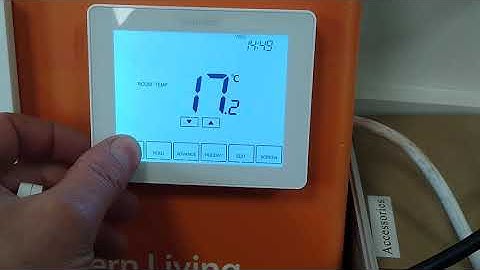 Heatmiser Touch-e draadloze sensor koppelen.