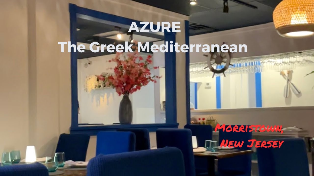 Azure,The Greek Mediterranean restaurant YouTube