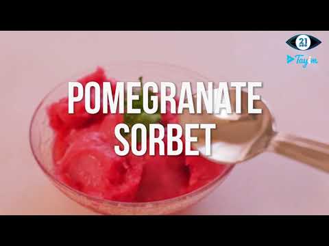 Video: Paano Gumawa Ng Citrus At Pomegranate Sorbet