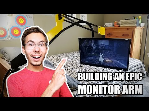 Building a 3D Printed Monitor Arm for Your Bed