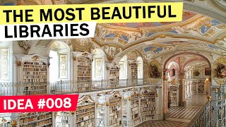 IT'S BEAUTIFUL TO READ! The most beautiful libraries in the world! Travel ideas