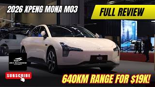 2026 XPeng MONA M03 Revamp: Now with 640km Range & New AI Features!