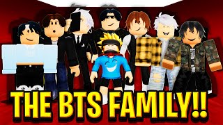 I Got ADOPTED by the BTS FAMILY in Roblox BROOKHAVEN RP!!