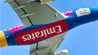 PLANESPOTTING FROM LONDON HEATHROW AIRPORT  RW09R Departures  Myrtle Avenue  20th May 2023  4K
