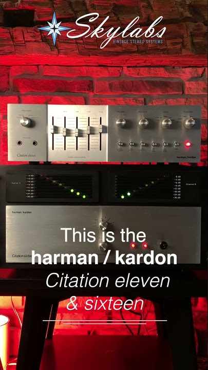harmon / kardon eleven and sixteen.