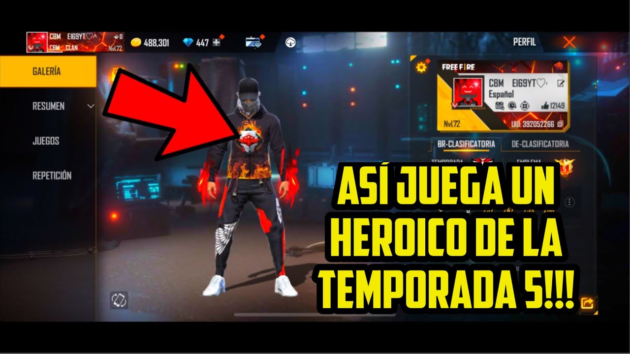 ASÍ JUEGA UN HEROICO // free fire 