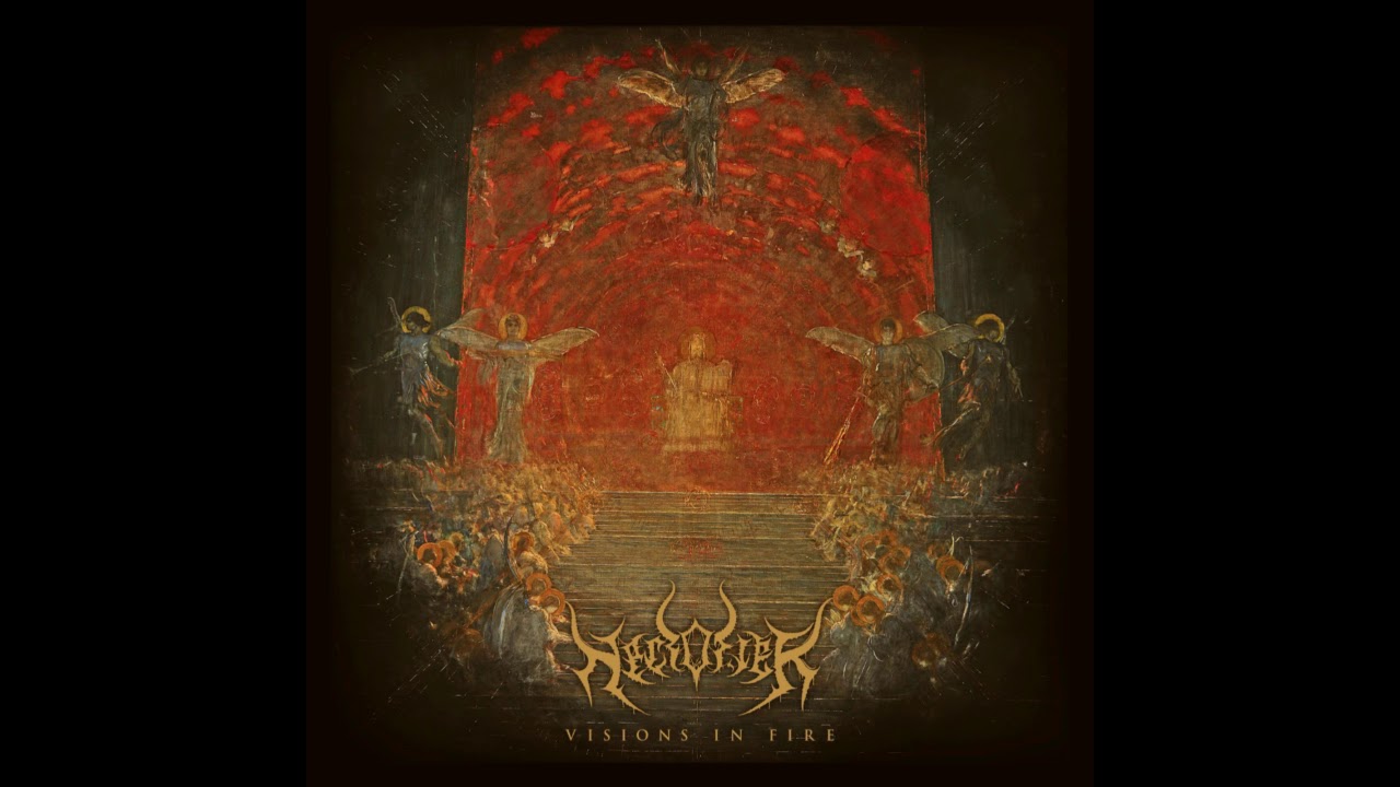 Necrofier - Visions In Fire (Ep: 2018) dark funeral secrets of the black arts