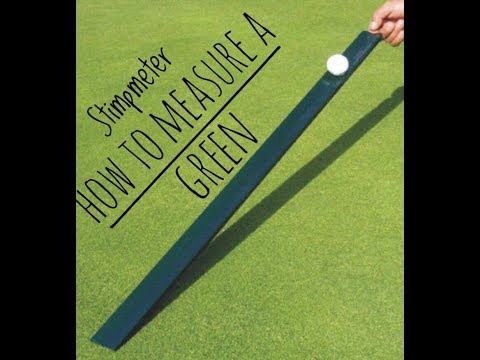Stimpmeter - how to measure green speed. hqdefault