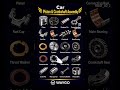 Engine Crankshaft AssemblyComponents Explained #car #automobile