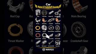 Engine Crankshaft AssemblyComponents Explained #car #automobile