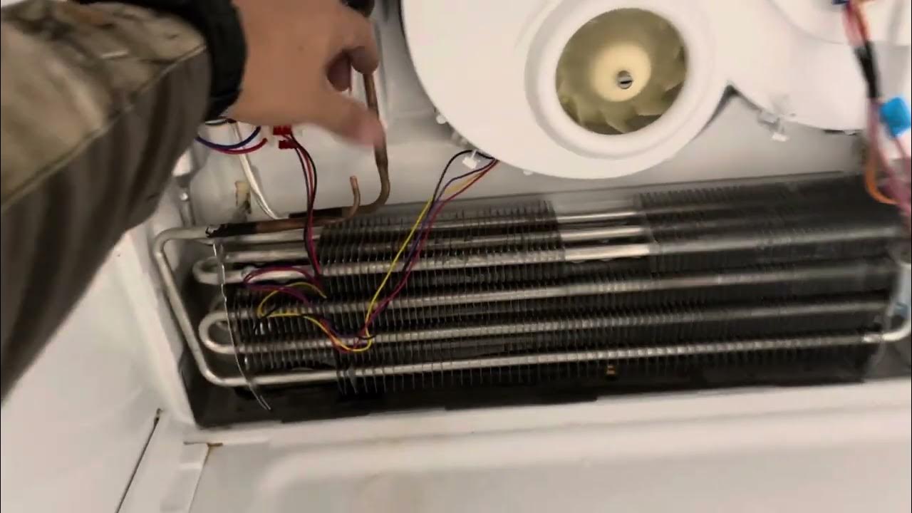 Lg refrigerator not cooling / 3 way valve is bad YouTube