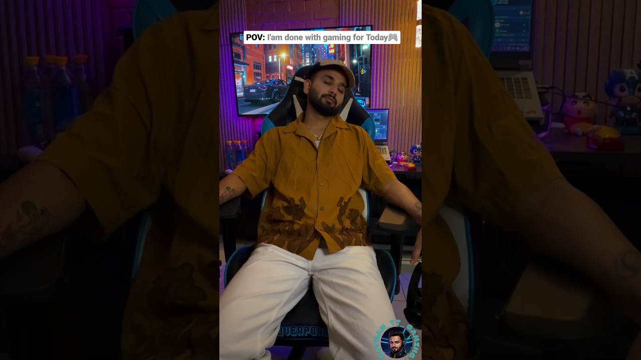 🎮PoV: l'm done with gaming for today. Gaming: No you're NOT 🚫 #shorts #trending #gamingvideos #memes