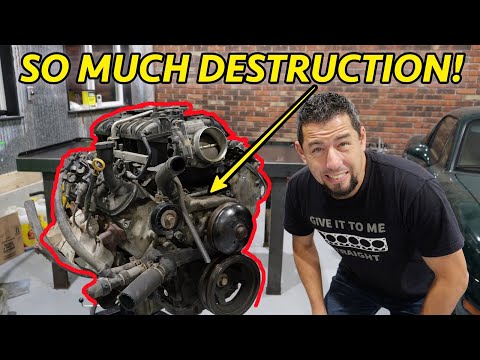 Lasted 268,000 Miles Then Catastrophic Failure! GM 6.2L L92 Engine Teardown With MASSIVE Damage!