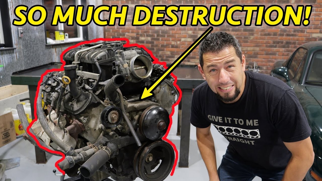 Lasted 268,000 Miles Then Catastrophic Failure! GM 6.2L L92 Engine Teardown With MASSIVE Damage!