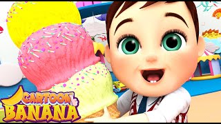 Los helados que nos refrescan - cancion de bebe | Banana Cartoon by Banana Cartoon Español 47,533 views 6 months ago 34 minutes