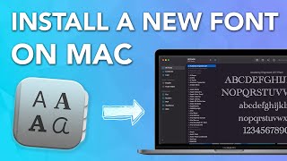 How to Install a New Font on Mac - Updated Tutorial 2022/23 screenshot 5