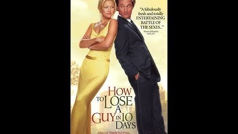 Opening To How To Lose A Guy In 10 Days 2003 VHS