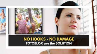 Fotoblox Australian photo tiles - No Hooks - No Wall damage