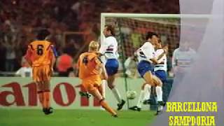 Sampdoria Coppa Campioni 1992 - Lot De 8 Coupures Presse TV Sorrisi E Canzoni - Vialli