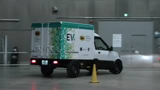 ヤマト運輸が日本初の宅配に特化した小型商用EVトラックをお披露目①（走行シーン）