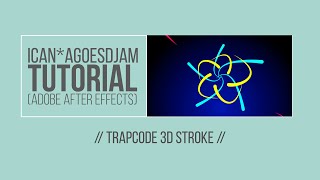 Membuat Video Loops TRAPCODE 3D STROKE  | Tutorial After Effects
