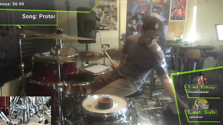 2 measure Bossa nova pattern (drum lesson)