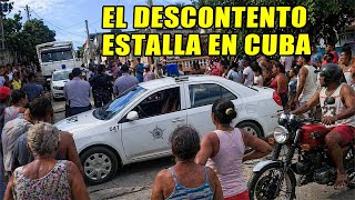 Cuba en punto crítico: crece el rechazo en las calles