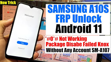 Samsung A10s FRP Bypass/Unlock Android 11 2023 | Samsung A107F Google Account Remove