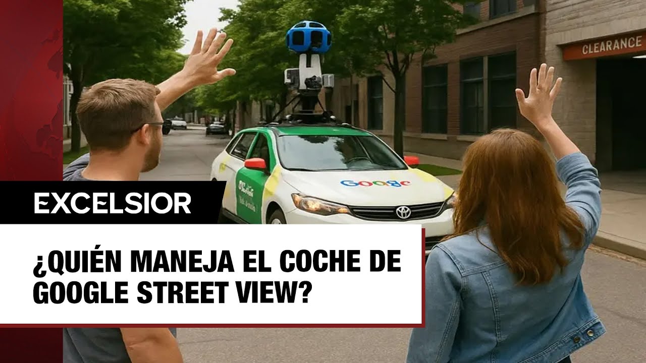 ¿Quién maneja el coche de Google Street View? ¿Un robot?