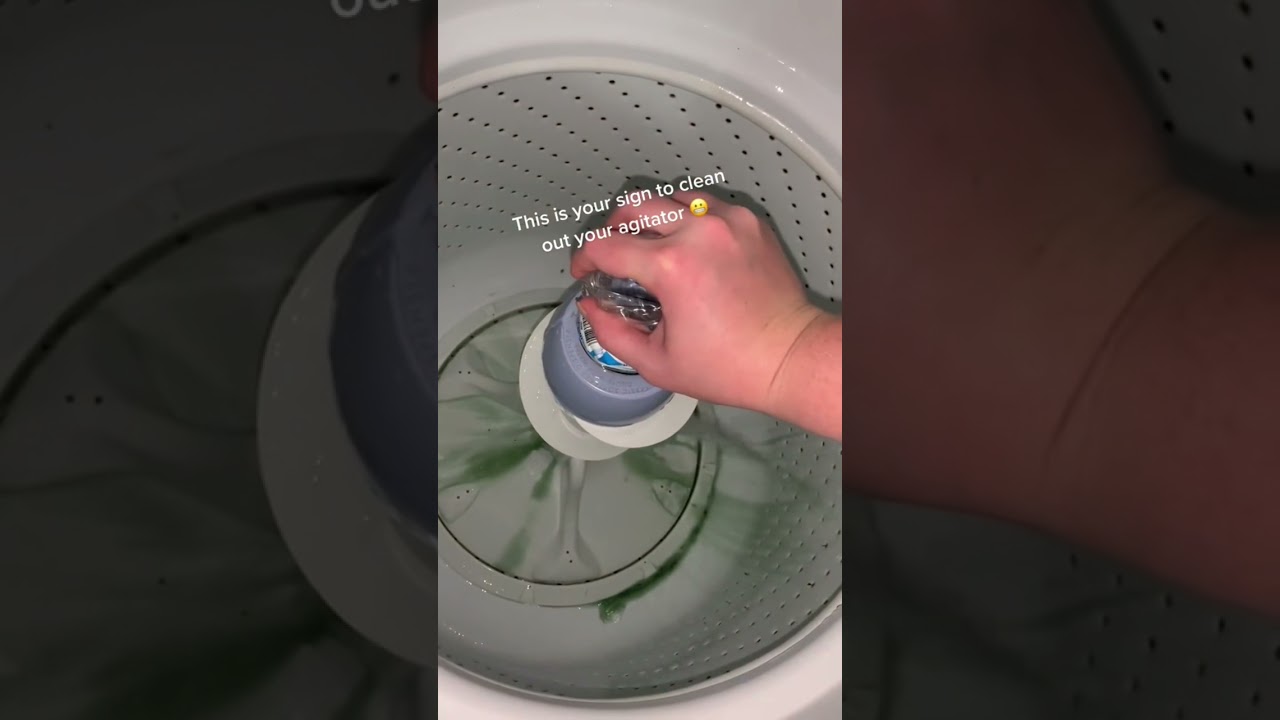 This is your sign to clean out your agitator 