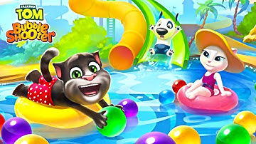 Talking Tom Bubble Shooter - Outfit7 Limited Level 7-10 Walkthrough   Awesome!