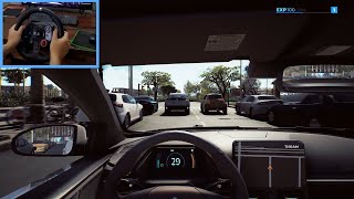 TAXI LIFE : A City Driving Simulator I Logitech G29 I Gameplay part 1