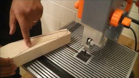 How to make a Balsa CO2 Dragster Part Three Using the Bandsaw