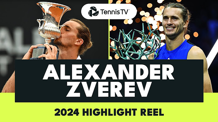 Alexander Zverev's Extraordinary 2024 Season 🔥 | 2024 Highlights