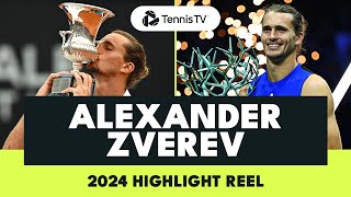 Alexander Zverev's Extraordinary 2024 Season 🔥 | 2024 Highlights