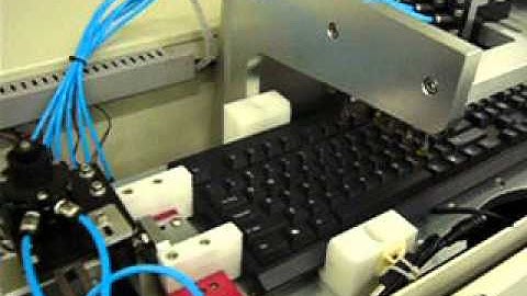 Keyboard auto test machine .