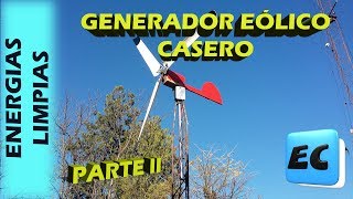 DIY How to make a wind powered generator Part 2