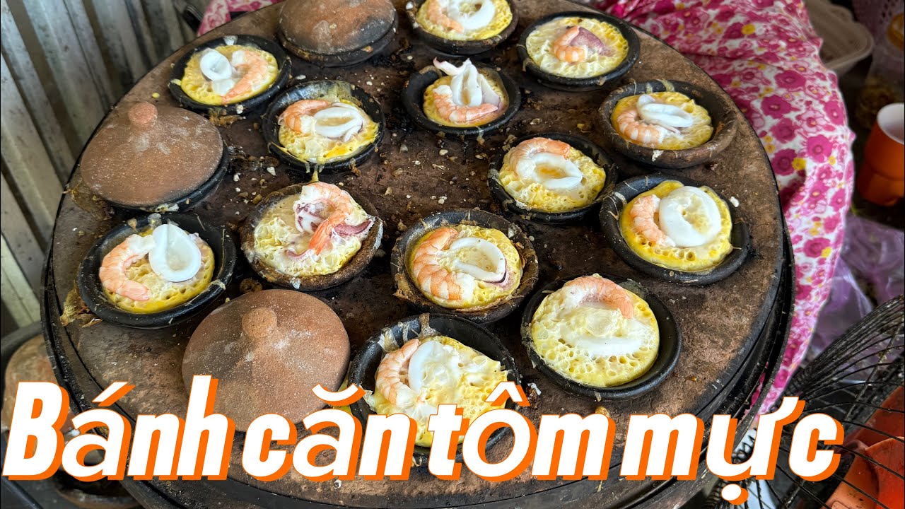 Bánh căn Tôm Mực