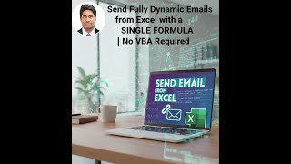 Famous Send Fully Dynamic Emails from Excel with a 2  SINGLE FORMULA No VBA Code Required Wealth