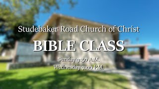 2026/08/09 - Sun 9:50 am - Bible Class