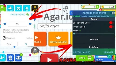 AGAR.IO MOD MENU  MACRO+ZOOM+SMOOTH+BACKGROUND(AGAR.IO MOBILE) *TUTORIAL* 100% REAL!!