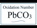 Oxidation Numbers and Carbonate Ions